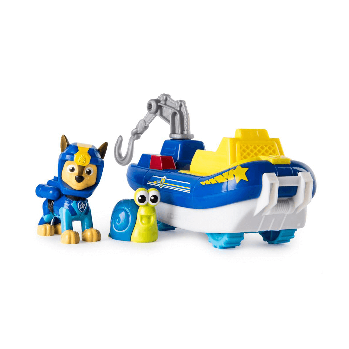 Paw Patrol Sea Patrol - Chase's Transforming Vehicle and Snail Sea Friend |  Early Learning Centre