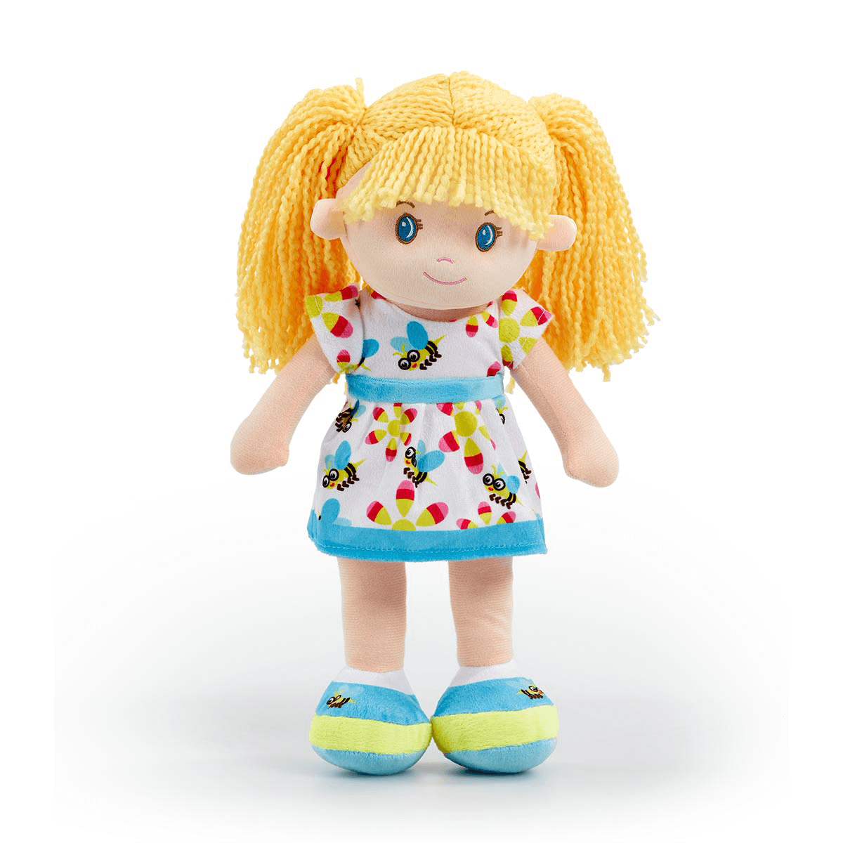 Snuggle Buddies 40cm Rag Doll - Blue | Early Learning Centre