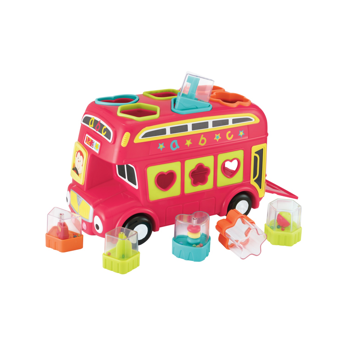 Early Learning Centre Shape Sorting Bus - Red | Early Learning Centre