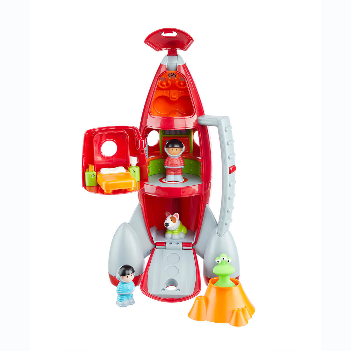 Happyland Lights And Sounds Lift Off Rocket | Early Learning Centre