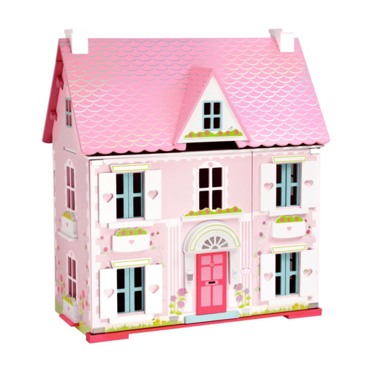 Early Learning Centre Deluxe Rosebud Doll's House with Furniture | Early  Learning Centre