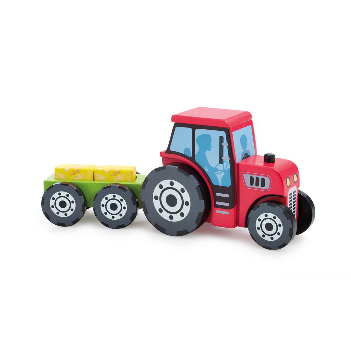 Early Learning Centre Wooden Farm Tractor and Trailer | Early Learning  Centre