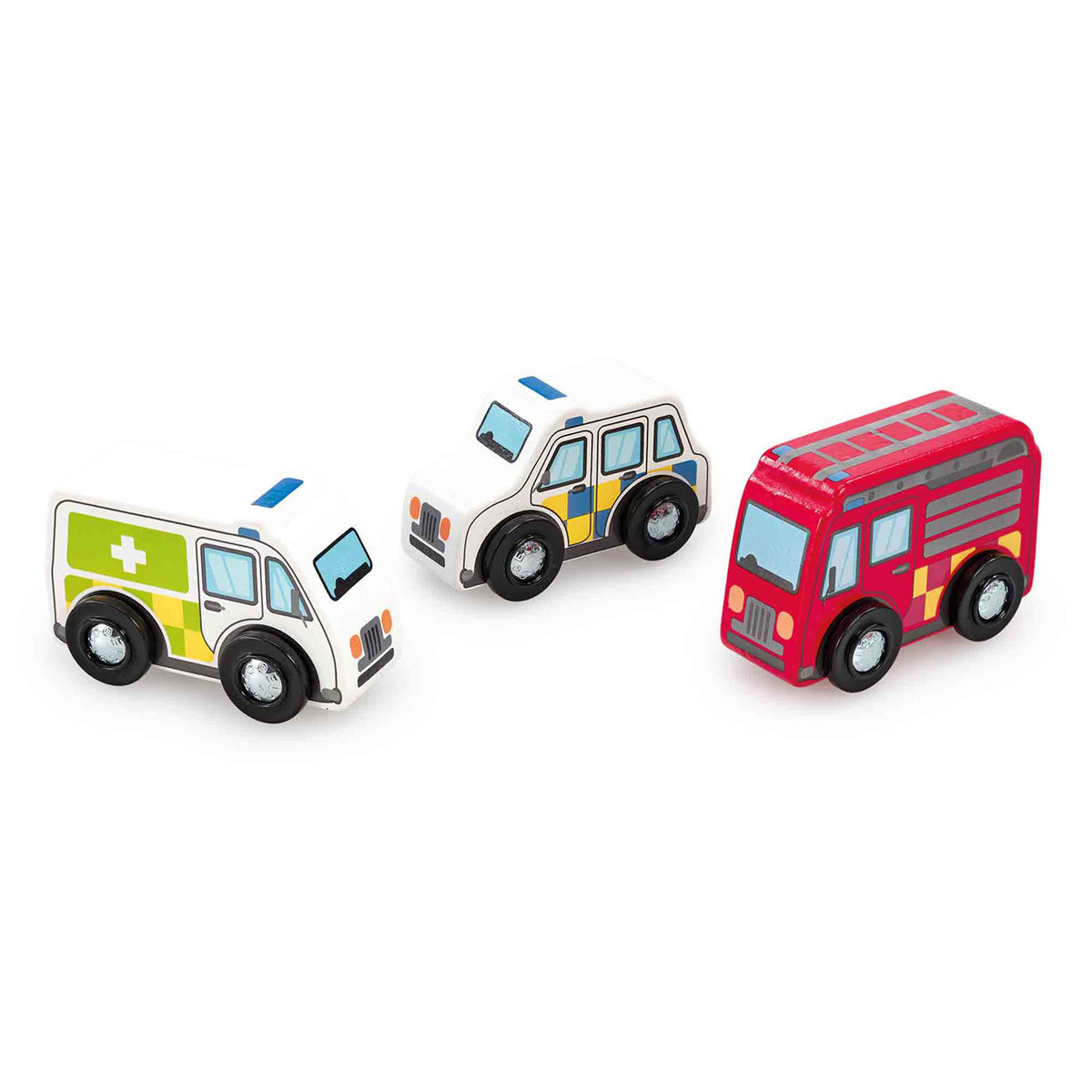 Early Learning Centre Wooden Emergency Vehicles | Early Learning Centre