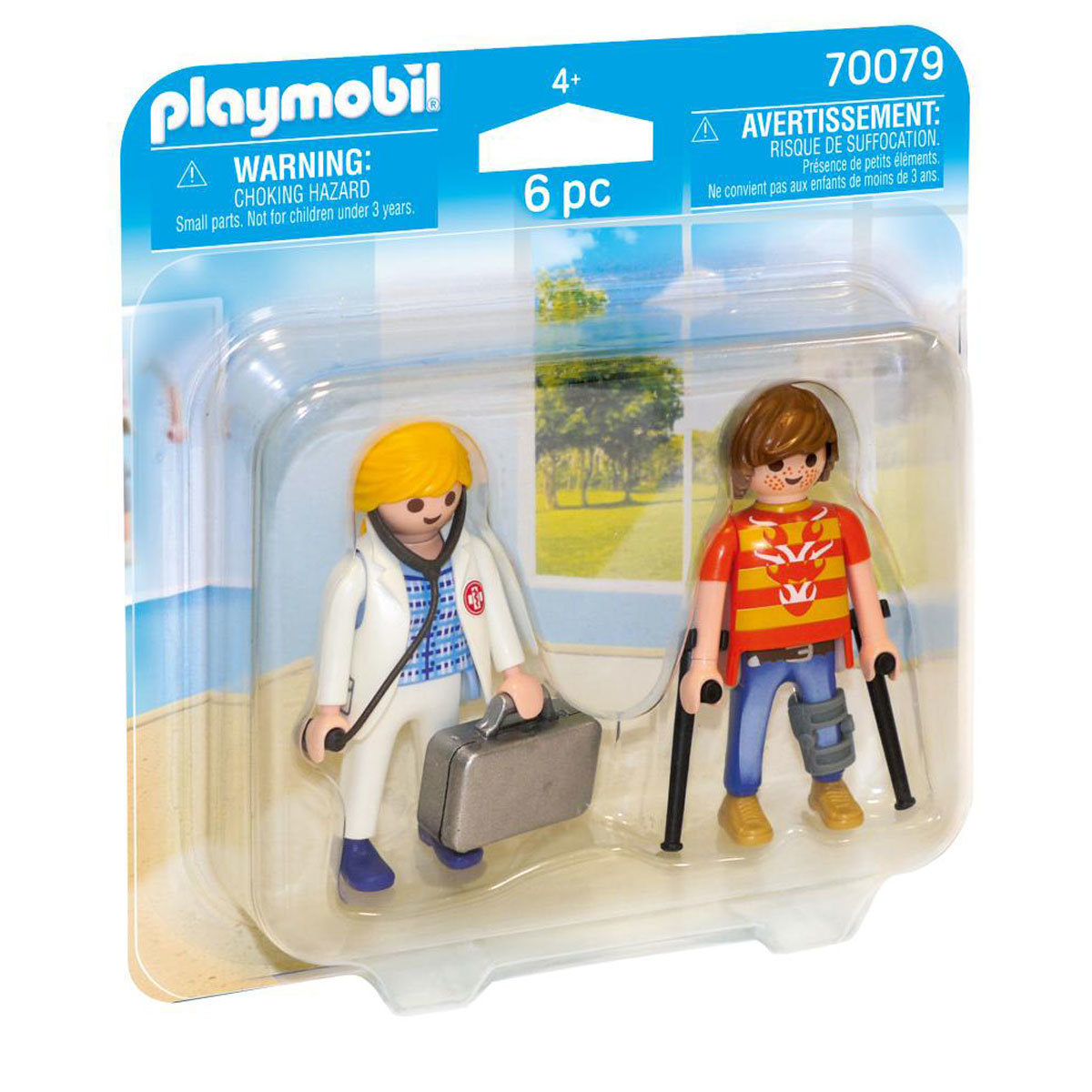 Playmobil 70079 Doctor and Patient Duo Pack | Early Learning Centre
