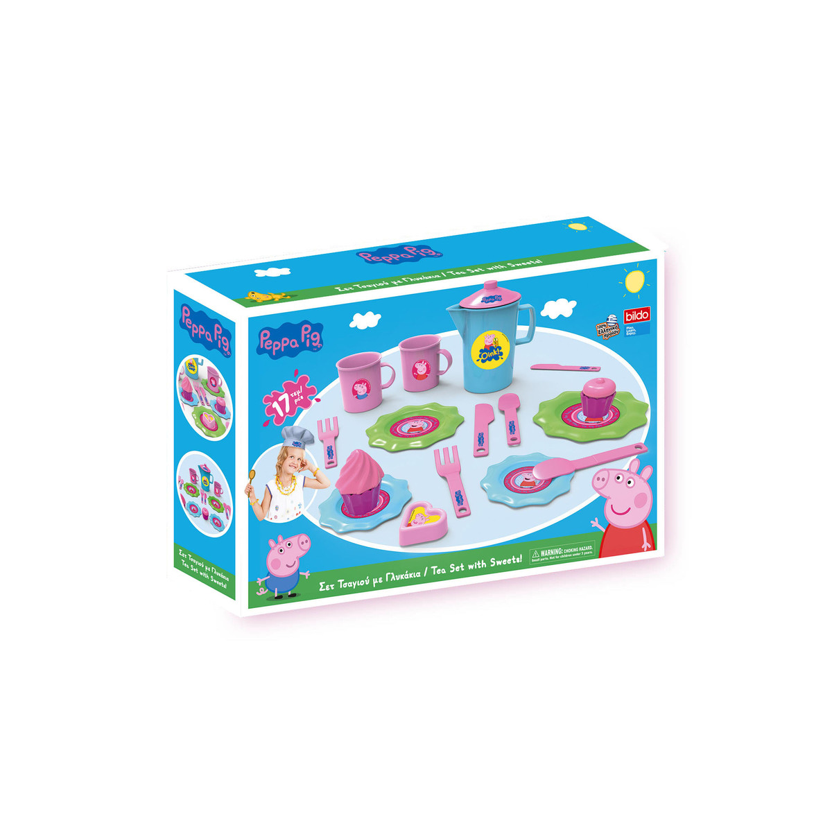  Peppa Pig Tea Set With Sweets