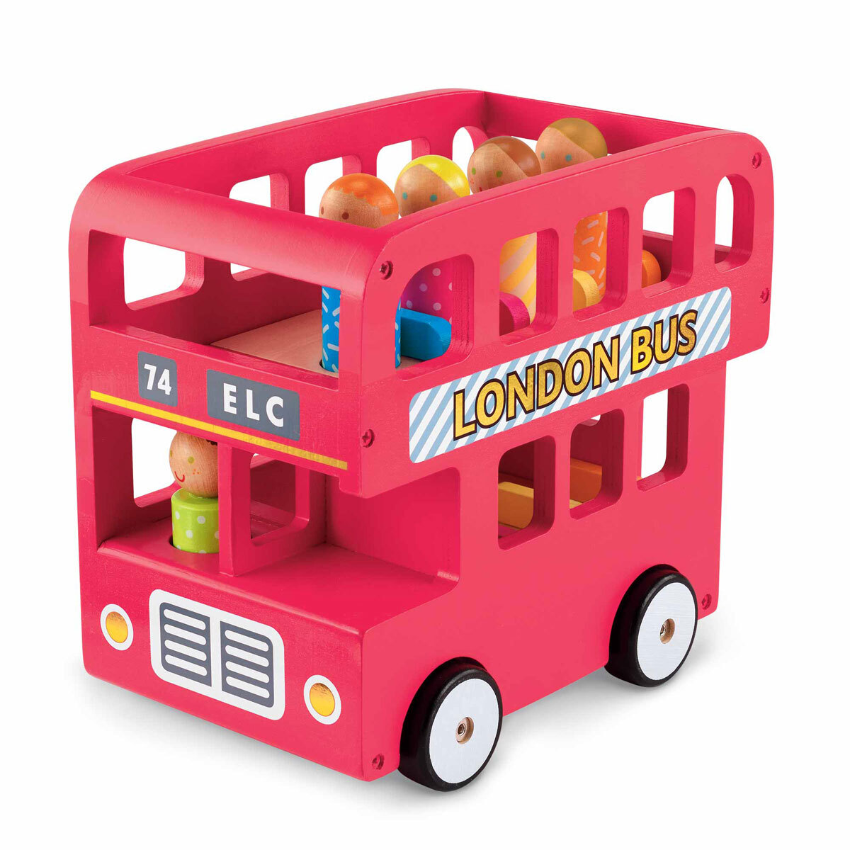 Early Learning Centre Wooden Double Decker Bus | Early Learning Centre