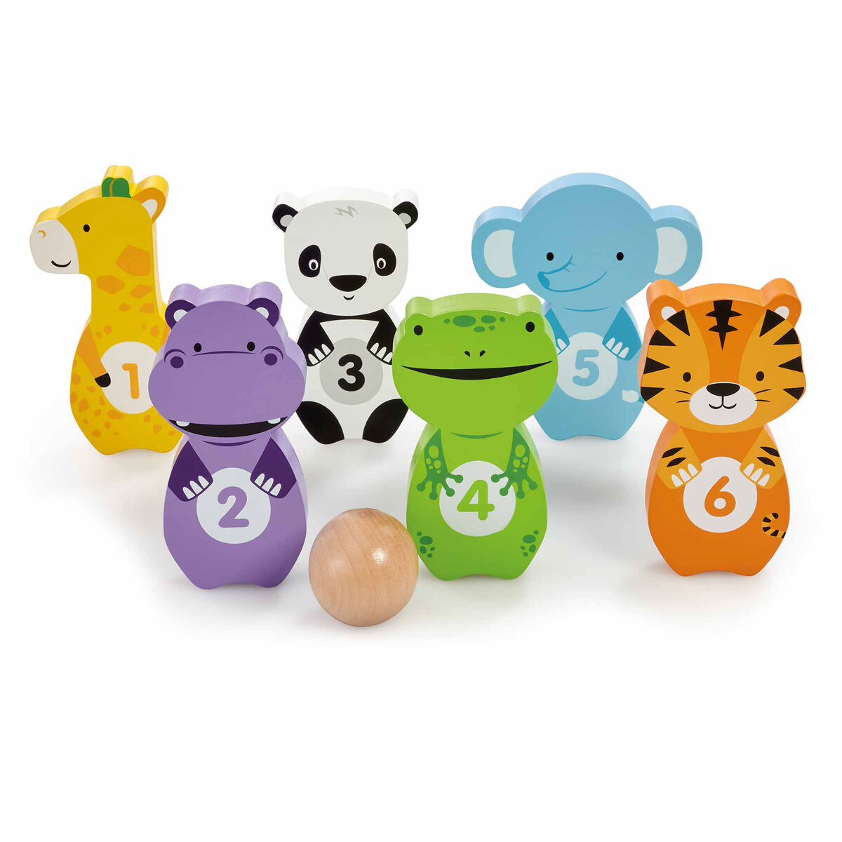 Early Learning Centre Wooden Skittles Set | Early Learning Centre