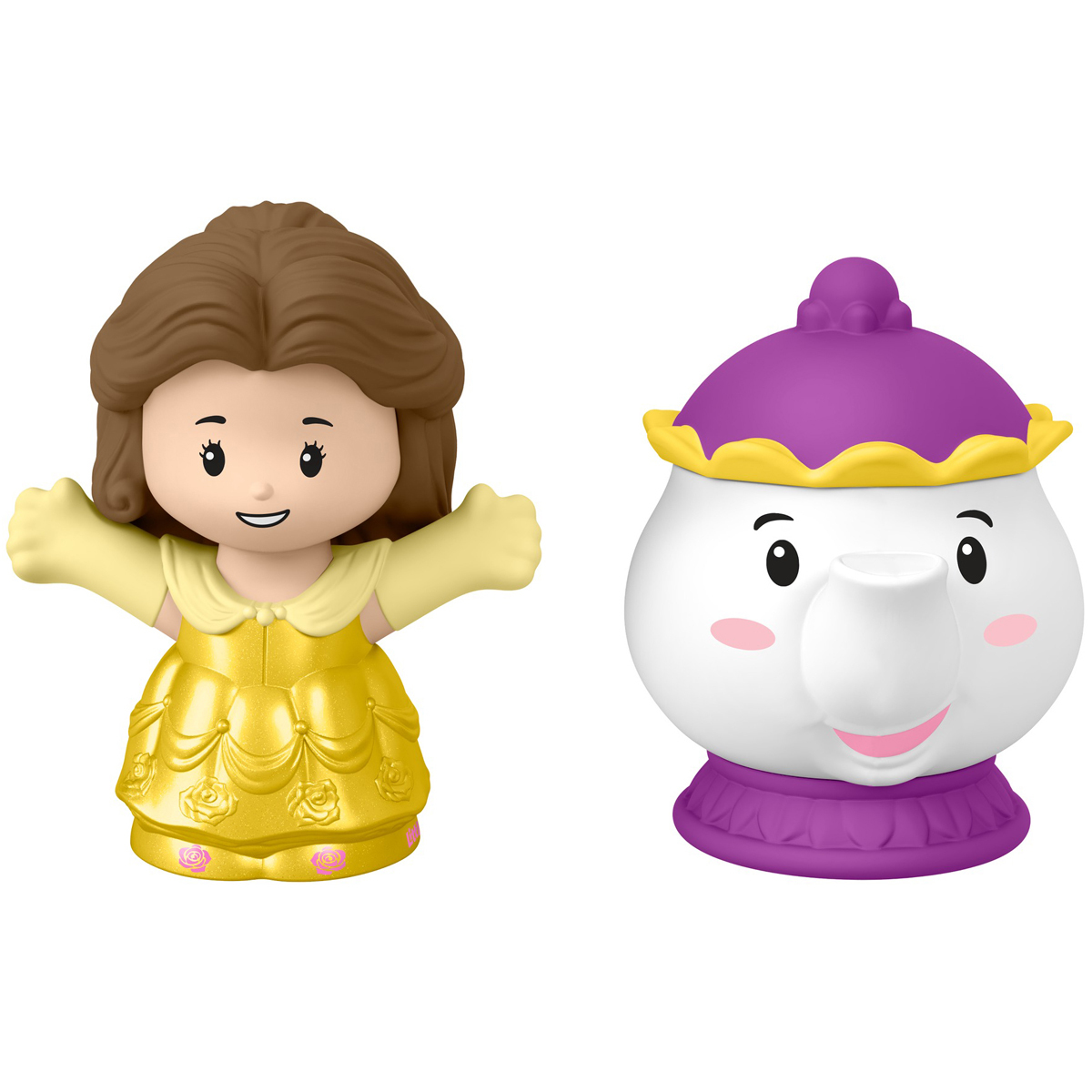 Little People Disney Princess Belle and Mrs. Potts Figures | Early Learning  Centre